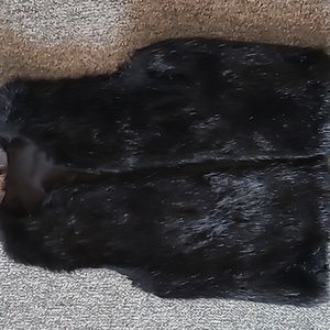Faux fur vest